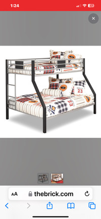 Bunk bed twin over double! Frame only