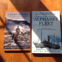 Two Newfoundland Soft cover books