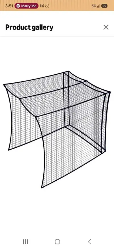 Golf Driving Net 10'×10' and Swing Caddie, View more