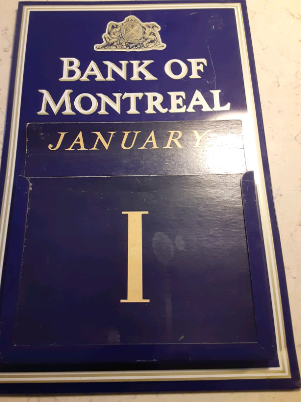 Bank of Montreal/Royal Bank(SOLD) calendars in Arts & Collectibles in Kitchener / Waterloo - Image 2