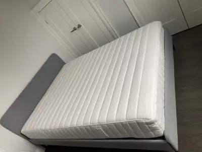 IKEA Queen Slattum bed frame, View more