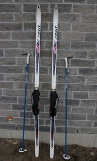 Cross Country Skis 190 cm SNS  bindings XC ski boots &amp; Pol
