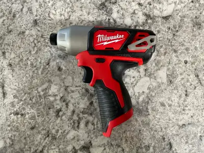 New Milwaukee M12 1/4" Impact Driver, View more