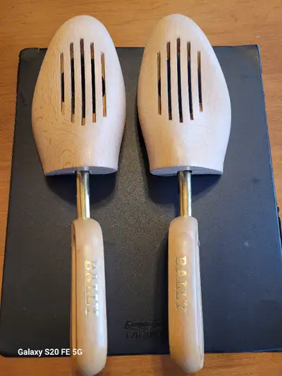 Pair Wooden Shoe Trees, View more