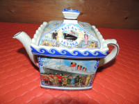 James Sadler teapot - Golden Age Of Travel - Ocean Voyage