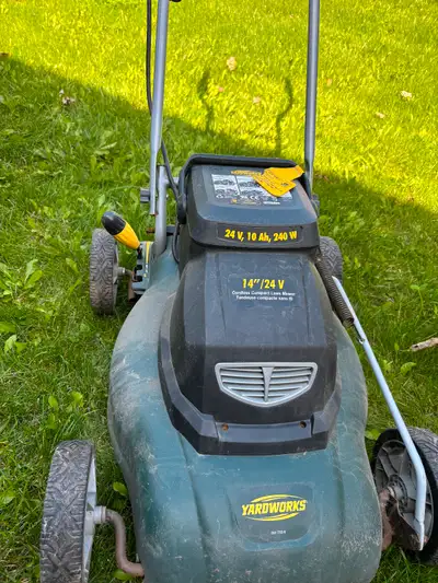 Lawnmower  yard work, View more