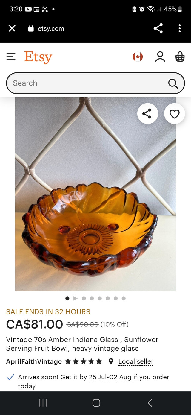 Vase and bowl dans Décoration intérieure et accessoires  à Gatineau - Image 2