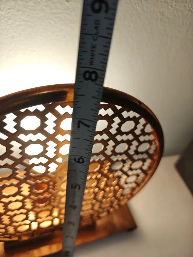 MCM Hollywood regency style copper desk lamp table light in Indoor Lighting & Fans in City of Toronto - Image 6