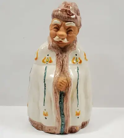 Shepherd figure signed Ferenc Csermák Hungary 10", View more