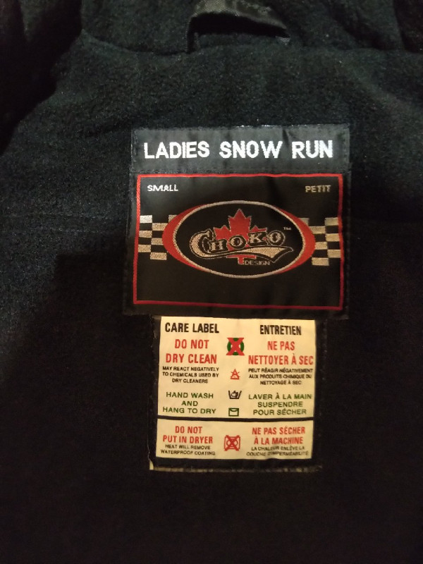 Choko Snowmobile Suit Womens in Snowmobiles Parts, Trailers & Accessories in Kawartha Lakes - Image 4