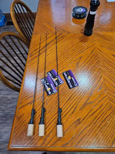 Clam Scepter ice rods, View more