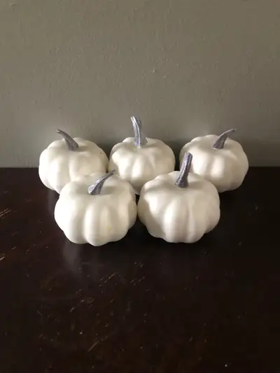Funarty White Pumpkins Bag of 24, View more