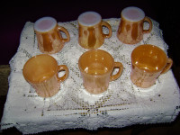 Lot de 6 tasses vintage