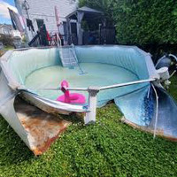 Démolition de piscine et deck 4383231355  