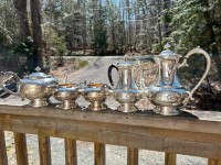 silver plated tea coffee service set by Essay Canada