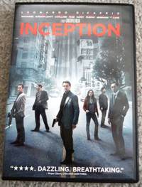 INCEPTION (LEONARDO DICAPRIO) DVD MOVIE FOR SALE !!!