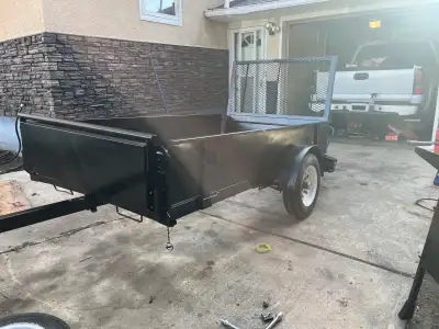 1300$ 4x8 trailer has a vin number New ply wood End gate folds down Lights need work