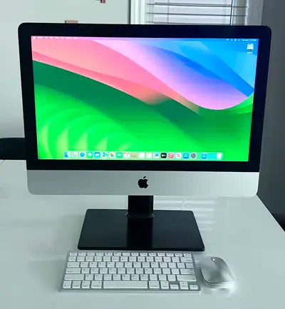 MINT APPLE 2017 21.5" 4K IMAC / 2GHz i5 / 8GB RAM / 128GB SSD, View more