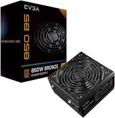 EVGA 850 B5, 80 Plus Bronze, View more