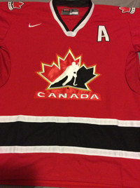 Jersey Steeve Yzerman Team Canada Rouge