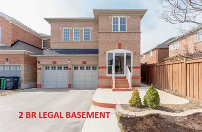 2 Bedroom private legal basement apartment with parking for rent