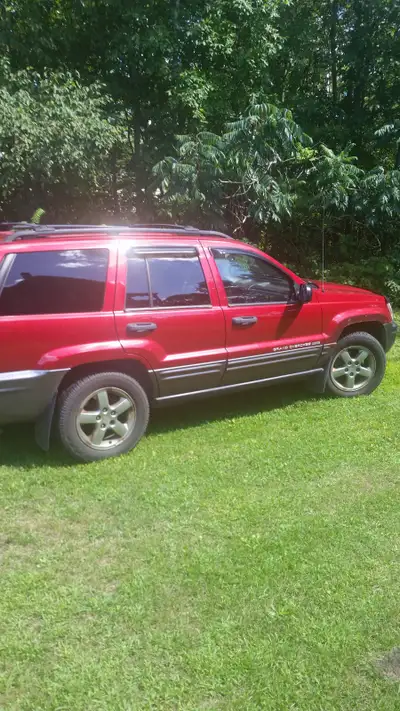 2004 Jeep grand Cherokee 4.7 high output v8 all wheel drive as is parts good condition