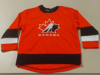 Authentic Team Canada Mighty Mac hockey JerseyMintKids Size 4$20