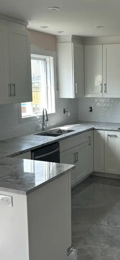 rénovation s/sol ,cuisine,s de bain, View more