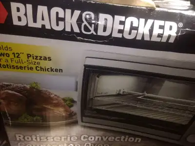 BLACK& DECKER 12" Pizzasra Full-SizeRotisserie Chicken, View more