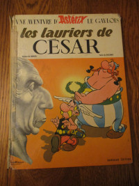 "Les lauriers de César" Une aventure d'Astérix le Gaulois 1972