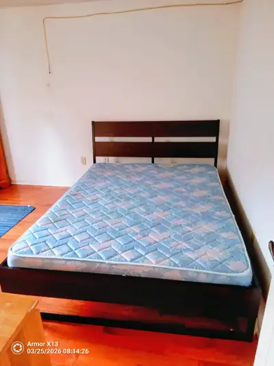 Fully Furnished Bright rooms on Upper Floor. Clean and quiet atmosphere. Very spacious Bedroom with...