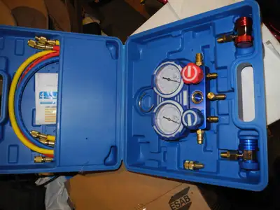 Manifold Gauge Set for R410A, R134A, R404A, R22 Refrigerants, View more