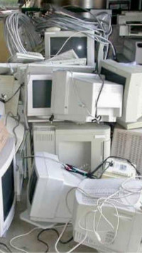 Free pick up of old computers and monitors