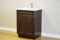 Bathroom vanity 24"-72" Solid Wood Vanity on sale