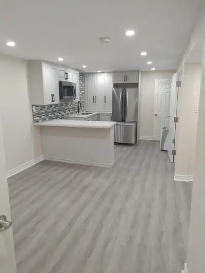 One bedroom basement apartment for rent