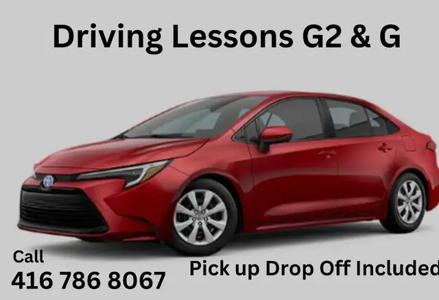 Driving lessons G and G2 / Driving Classes