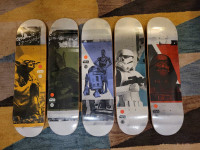 Skateboard decks - Star Wars & DBS
