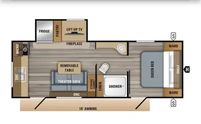 I am selling a Jay Flight couples trailer, perfect for weekend getaways or extended road trips. It's...