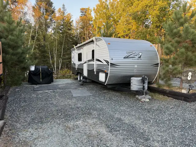 Seasonal camp site in Kenora in Ontario in Canada - Image 2