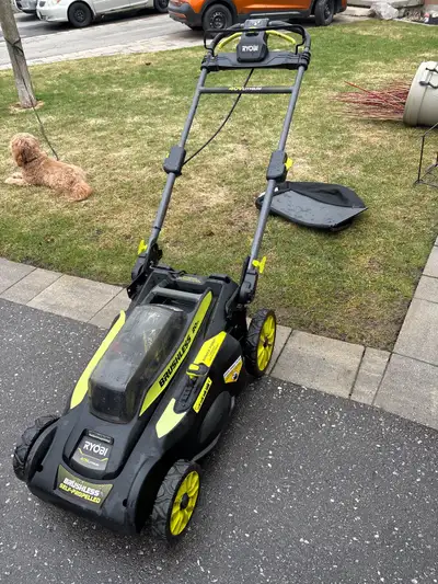 Ryobi lawn mower, View more