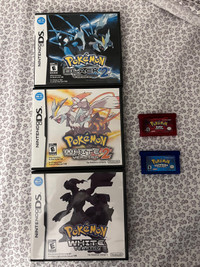Nintendo DS Pokémon games CIB for sale, GBA Ruby Sapphire
