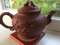 Plum Blossom Teapot Handmade Kung Fu Tea Set