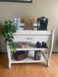 Coffee bar/laundry stand ~ hand distressed 