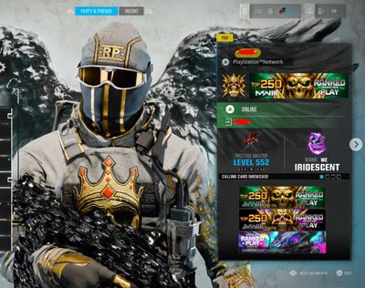 Black Ops 6   Prestige Master LVL 600  Dark Matter+ Nebula, View more