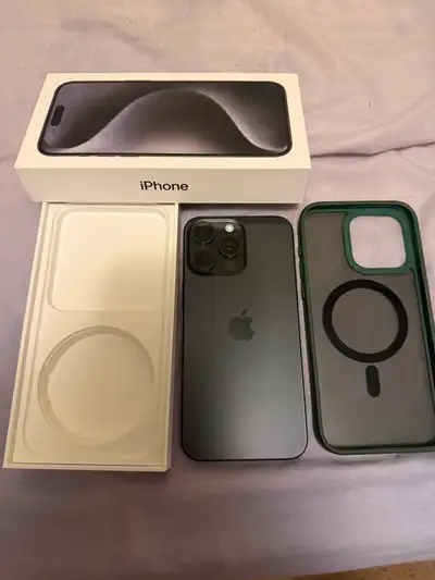 iPhone 15 Pro Max 256GB - Always Case/Screen Protected, View more