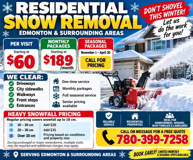 SNOW REMOVAL
