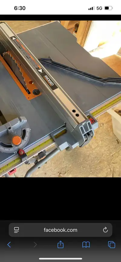 WANTED: Ridgid Table Saw Fence, View more