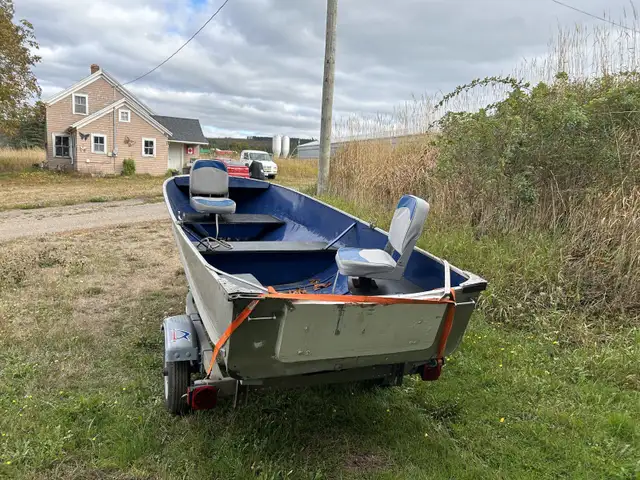 Aluminum 14 foot boat  in Powerboats & Motorboats in Annapolis Valley - Image 3