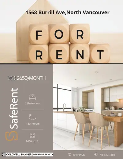 Cozy Basement 2 Bed Suite (Lynn Valley)