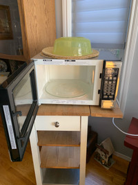 Beverage table or Microwave table. 